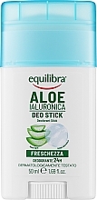 Düfte, Parfümerie und Kosmetik Deostick mit Aloe - Equilibra Aloe Deo Aloes Stick