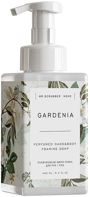 Parfümierte Schaumseife für Hände und Körper - Mr.Scrubber Home Gardenia — Bild N1