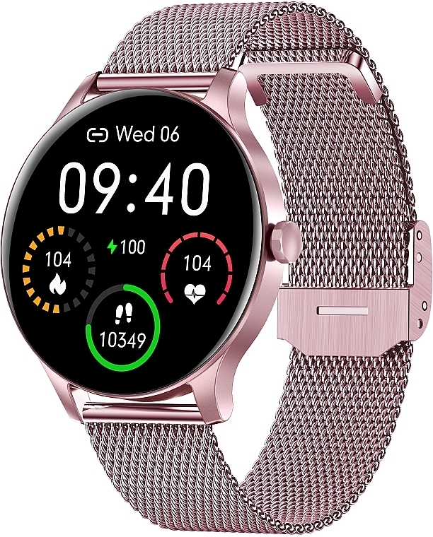 Smartwatch rosa - Garett Smartwatch Classy  — Bild N1