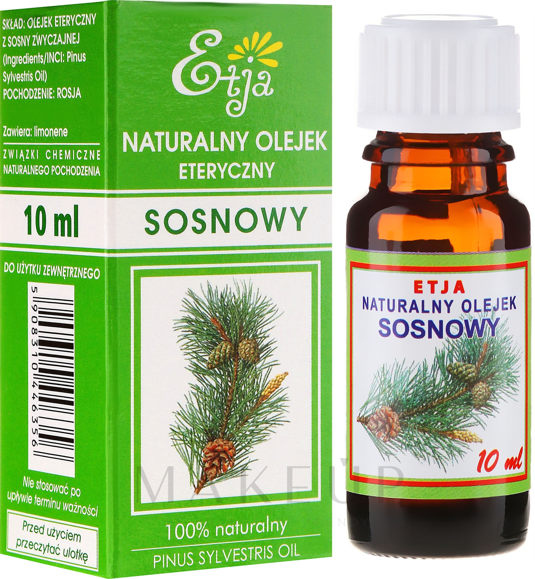 Natürliches ätherisches Kieferöl - Etja Natural Essential Pine Oil — Bild 10 ml