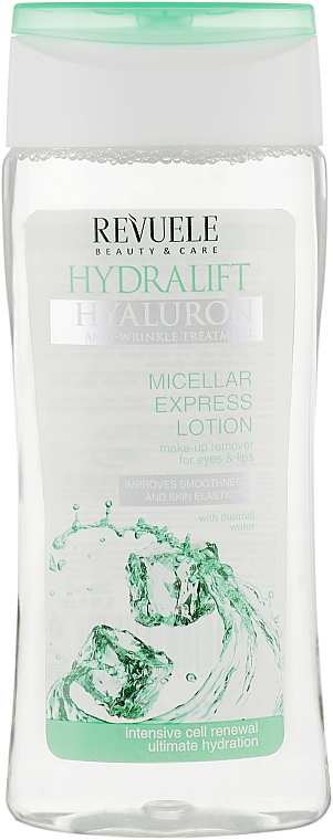 Mizellen-Gesichtslotion zum Abschminken - Revuele Hydralift Hyaluron Micellar Express Lotion — Bild N1