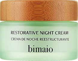 Düfte, Parfümerie und Kosmetik Revitalisierende Nachtcreme für das Gesicht - Bimaio Restorative Night Cream