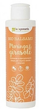 Düfte, Parfümerie und Kosmetik Bio Haarspülung für müdes und strapaziertes Haar mit Moringa und Sonnenblume - La Saponaria Bio Balsamo Moringa & Girasole