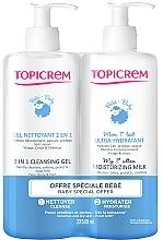 Set - Topicrem Baby (b/milk/500ml + gel/500ml) — Bild N1