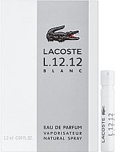 GESCHENK! Lacoste L.12.12 Blanc - Eau de Parfum (Probe) — Bild N1