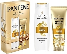 Set (Shampoo 12 ml+ Conditioner 12 ml) - Pantene Intensive Repair Me Time Set (shm/400ml + cond/220ml) — Bild N1