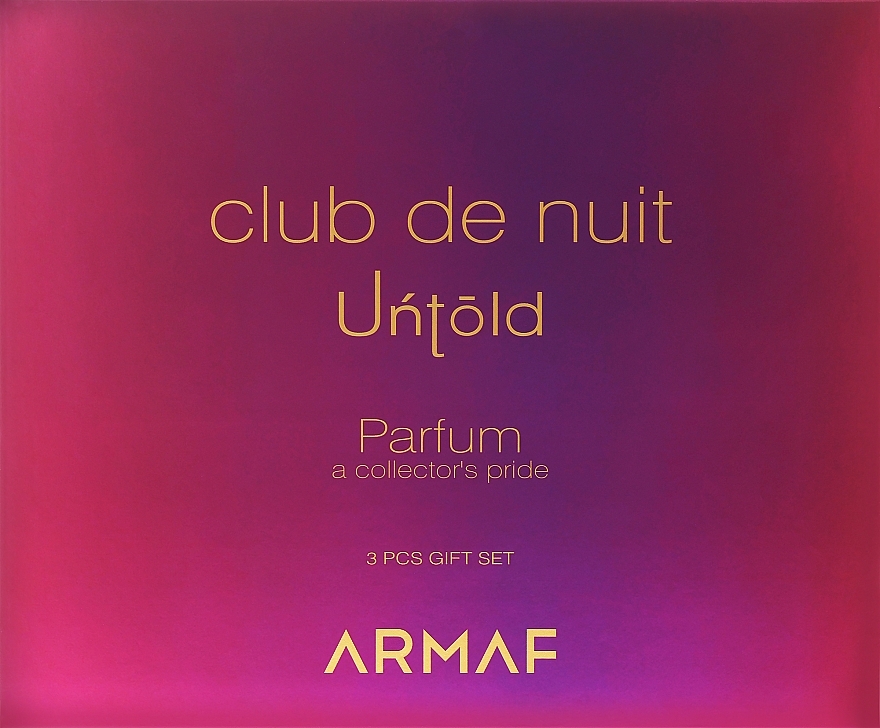 Armaf Club De Nuit Untold - Set (Parfum/105 ml + Deodorant/75 g + Körperlotion/100 ml) — Bild N2