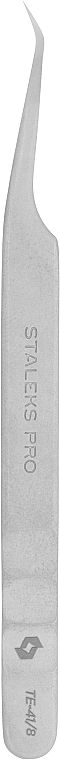 Pinzette für künstliche Wimpern TE-41/8 - Staleks Pro Expert 41 Type 8 — Bild N1