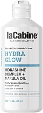 Feuchtigkeitsspendendes Haarshampoo - La Cabine Hydra Glow Shampoo Hidrashine Complex + Marula Oil — Bild N1