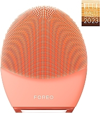 Reinigungsbürste für ausgeglichene Gesichtshaut - Foreo Luna 4 Balanced Skin Peach — Bild N1