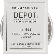 Düfte, Parfümerie und Kosmetik Pflegendes und weichmachendes Bart- und Schnurrbartöl - Depot Beard&Moustache Specifics 502