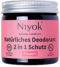 Natürliches Deodorant Flowers - Niyok Natural Cosmetics — Bild N1