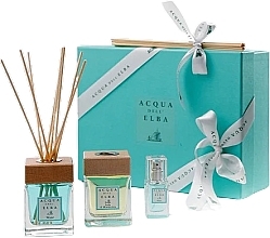 Düfte, Parfümerie und Kosmetik Set - Acqua Dell Elba Home Fragrances Mare & Montecristo (diffuser/2x100ml + room/spray/15ml)