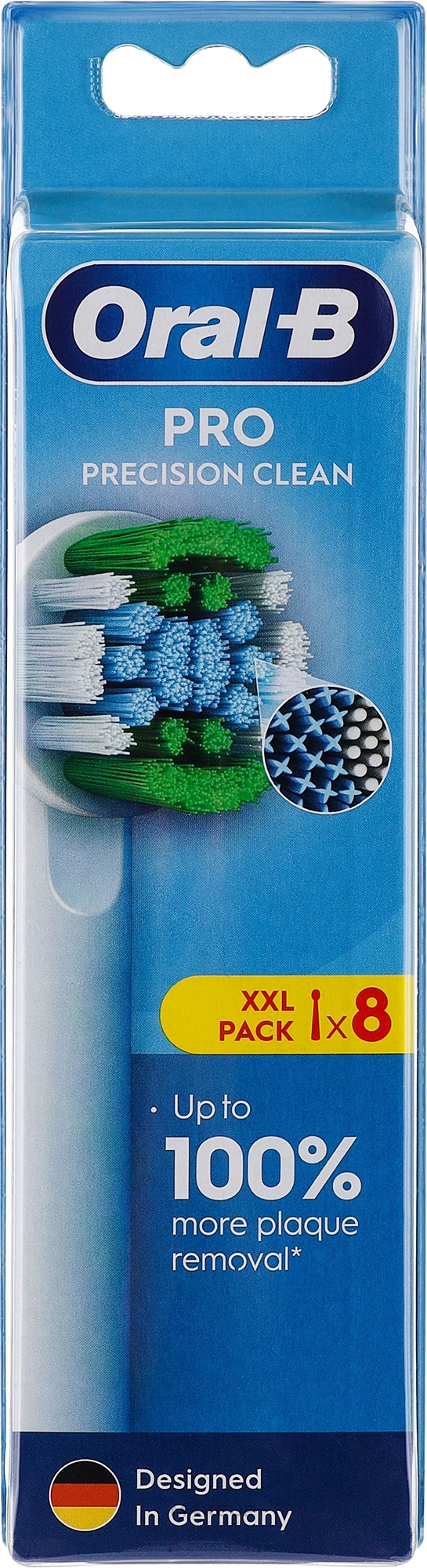 Austauschbare Zahnbürstenköpfe für elektrische Zahnbürste 8 St. - Oral-B Pro Precision Clean — Bild 8 St.