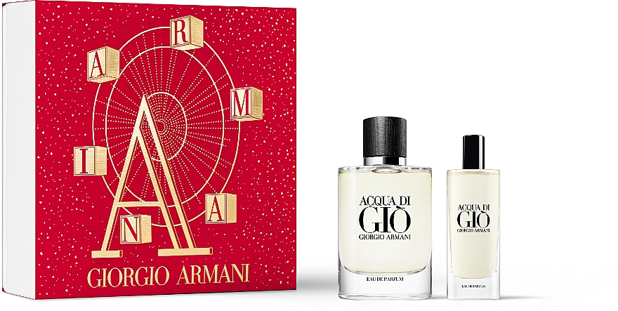 Giorgio Armani Acqua Di Gio - Duftset (Eau de Parfum 75ml + Eau de Parfum 15ml) — Bild N1