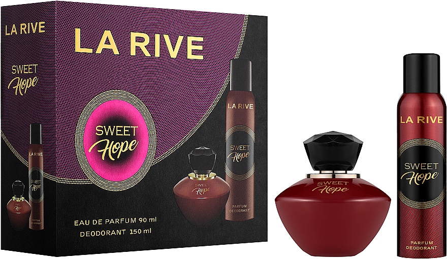 La Rive Sweet Hope - Duftset (Eau de Parfum/90ml + Deodorant/150ml)