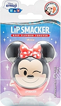 Lippenbalsam "Minnie" - Lip Smacker Disney Emoji Minnie Lip Balm Strawberry — Bild N1