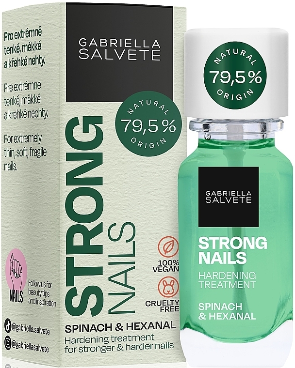 Stärkende Formel für die Nägel - Gabriella Salvete Natural Strong Nails  — Bild N1