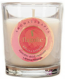 Duftkerze im Glas Rose Joy - Flagolie Fragranced Candle Rose Joy — Bild N1