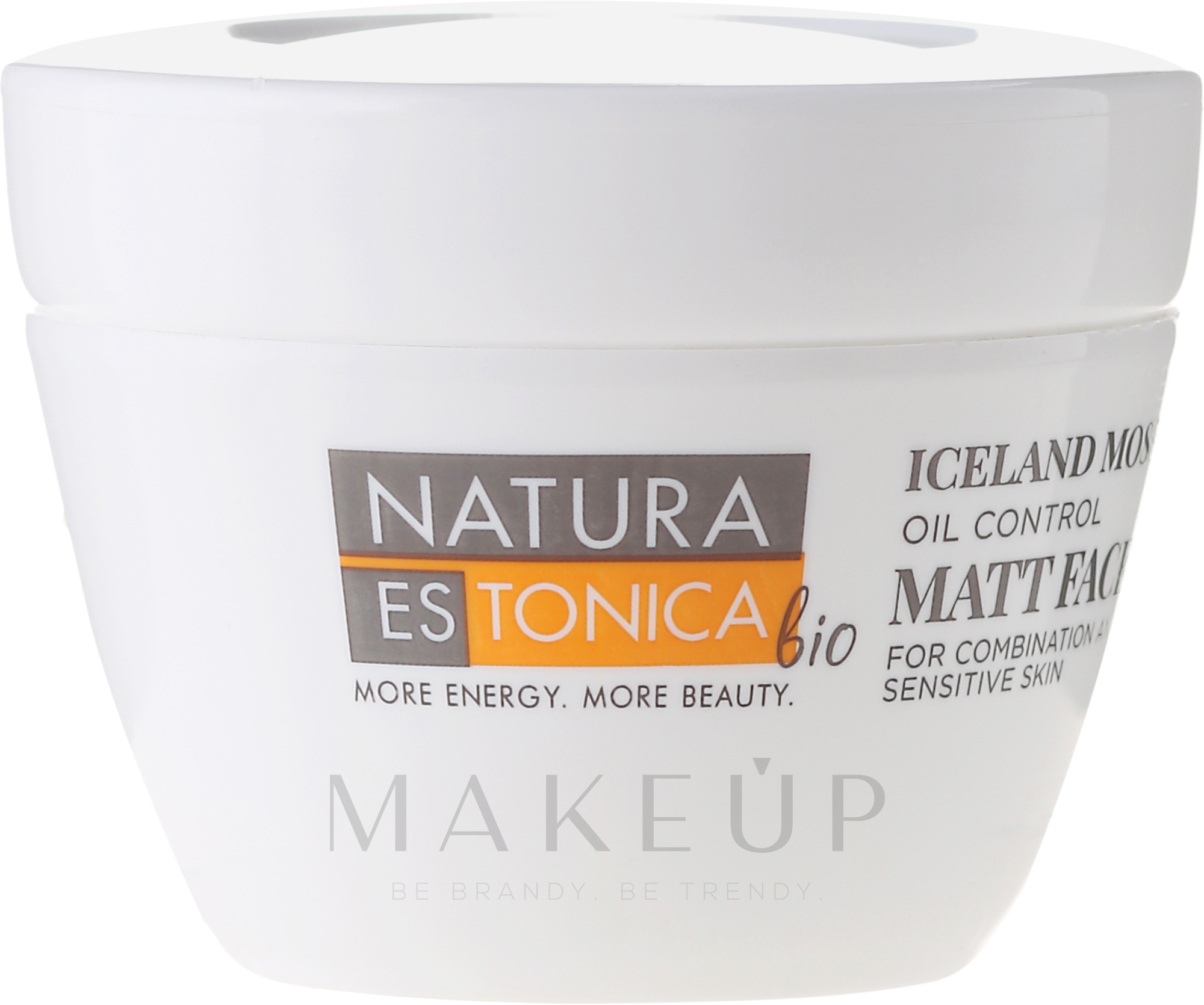 Mattierende Gesichtscreme mit isländischem Moos - Natura Estonica Iceland Moss Face Cream — Bild 50 ml