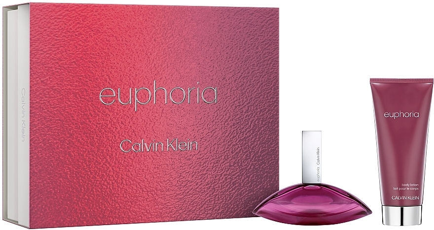 Calvin Klein Euphoria	 - Duftset (Eau de Parfum 50ml + Körperlotion 100ml)  — Bild N2