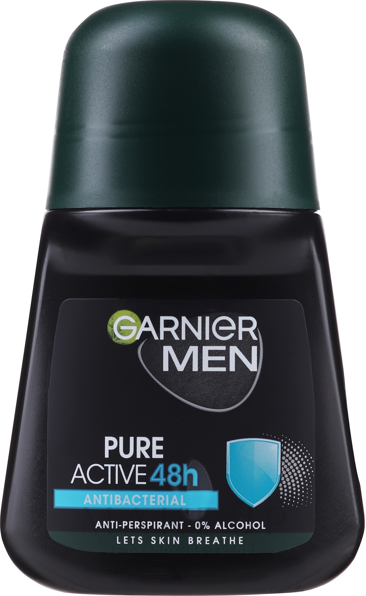 Deo Roll-on Antitranspirant - Garnier Men Pure Active Deodorant Roll-On — Bild 50 ml