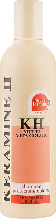 Farbschutz-Shampoo für coloriertes Haar - Keramine H Shampoo Ristrutturante Multi Vita Color — Bild N2