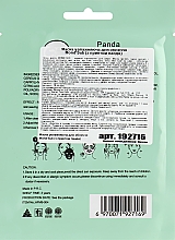Straffende Tuchmaske für das Gesicht mit Panda-Print - Mond'Sub Panda Firming Face Mask — Bild N2
