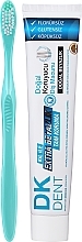 Zahnpasta mit Haarbürste - Dermokil DKDent Classic Toothpaste — Bild N1