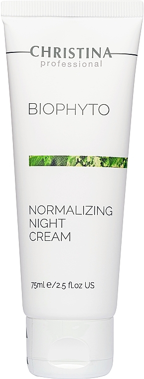 Normalisierende Nachtcreme für beschädigte und raue Haut - Christina Bio Phyto Normalizing Night Cream — Foto N1