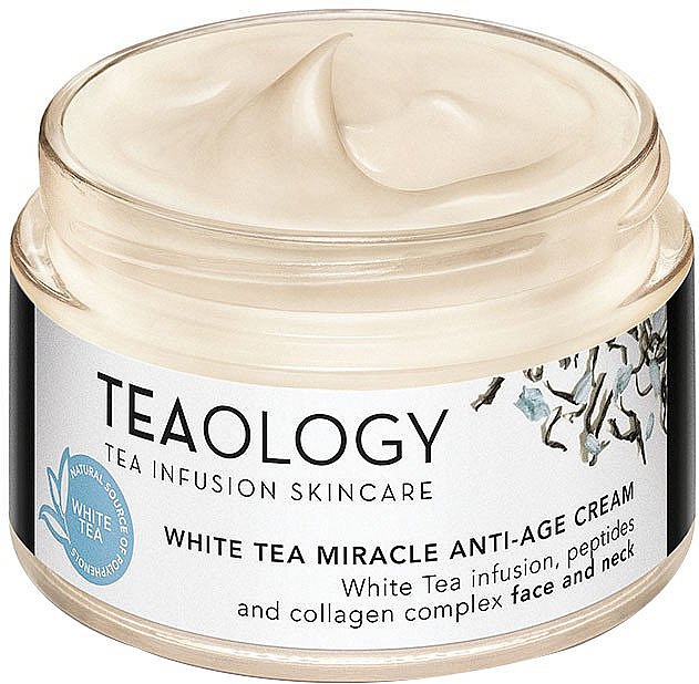 Anti-Aging-Gesichtscreme - Teaology White Tea Cream — Bild N1