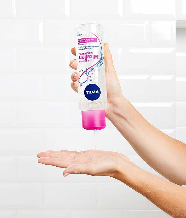 Nivea Micellar Strengthening Shampoo - Stärkendes Mizellenshampoo für sprödes Haar und empfindliche Kopfhaut  — Bild N2