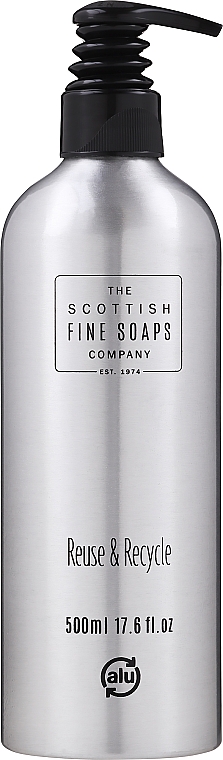 Flüssigseifenspender aus Aluminium - The Scottish Fine Soaps Refill Bottle — Bild N1
