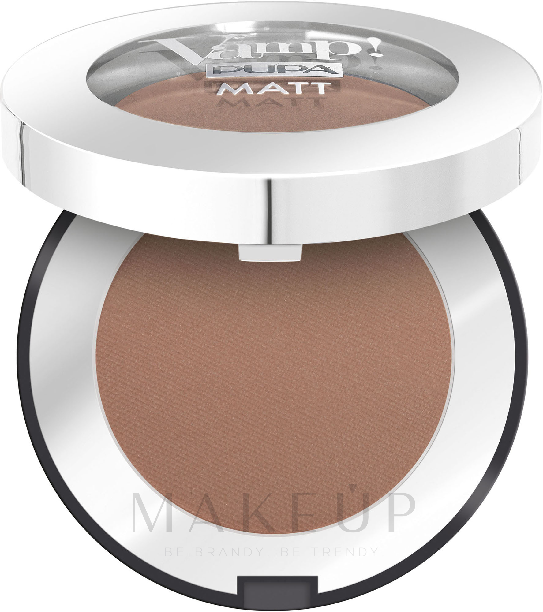 Mattierender Kompakt-Lidschatten - Pupa Vamp! Matt Eyeshadow — Bild 040 - Warm Nude