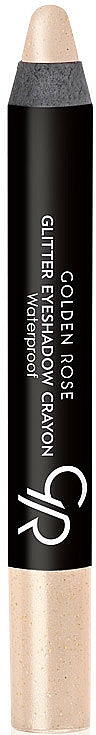 Glänzender, wasserdichter Lidschattenstift - Golden Rose Glitter Eyeshadow Crayon Waterproof