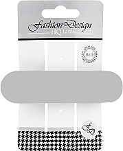 Düfte, Parfümerie und Kosmetik Automatische Haarspange Fashion Design 28403 grau - Top Choice Fashion Design HQ Line 