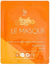 Düfte, Parfümerie und Kosmetik Regenerierende Gesichtsmaske mit Granatapfel-Extrakt und Vitamin C - Peggy Sage Radiance Mask