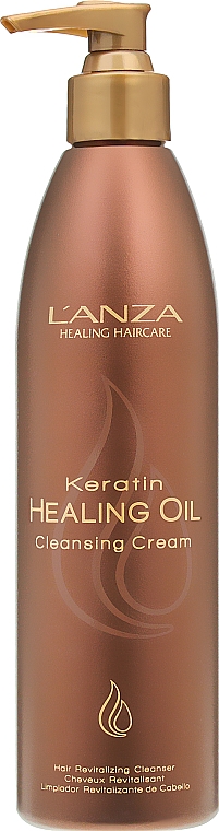 Erfrischendes Creme-Shampoo mit Keratin - L'anza Keratin Healing Oil Cleansing Cream — Bild N2