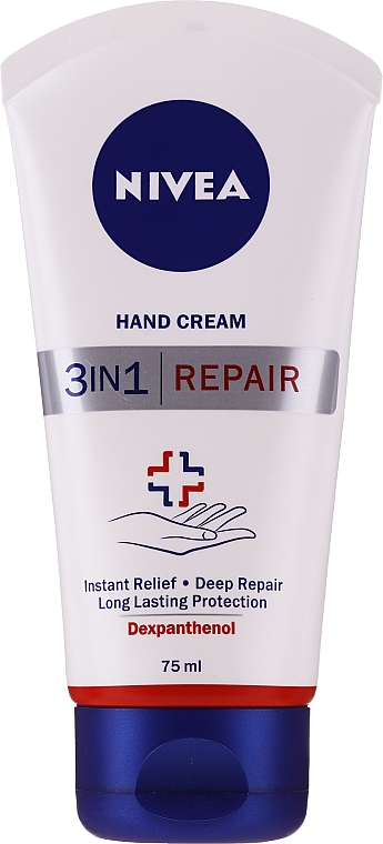 3in1 Handcreme für trockene und rissige Haut - Nivea 3in1 Repair Hand Cream