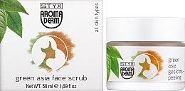 Gesichtspeeling mit Linden- und Grüntee-Extrakten - Styx Naturcosmetic Aroma Derm Green Asia Face Scrub — Bild N2