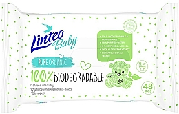Düfte, Parfümerie und Kosmetik Feuchttücher für Kinder und Babys 48 St. - Linteo Baby Biodegradable