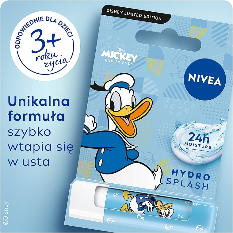 Pflegender Lippenbalsam - NIVEA Donald Duck Disney Edition — Bild N3