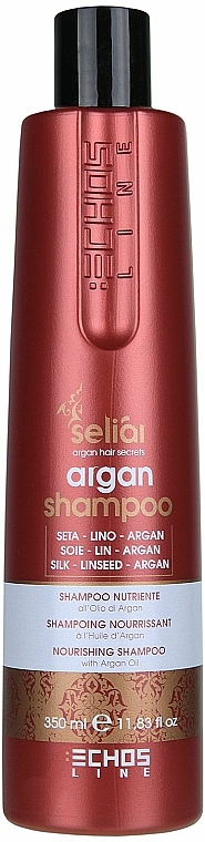 Shampoo mit Arganöl für trockenes und strapaziertes Haar - Echosline Seliar  — Foto N3