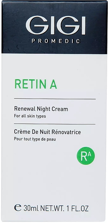 Regenerierende Nachtcreme  - Gigi Retin A Renewal Night Cream  — Bild N2