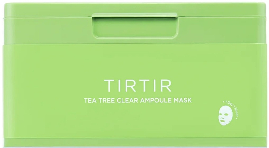 Teebaum-Gesichtsmaske - Tirtir Tea Tree Clear Ampoule Mask — Bild N1