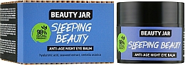 Düfte, Parfümerie und Kosmetik Anti-Aging Nachtbalsam für die Augenpartie - Beauty Jar Anti-Age Night Eye Balm