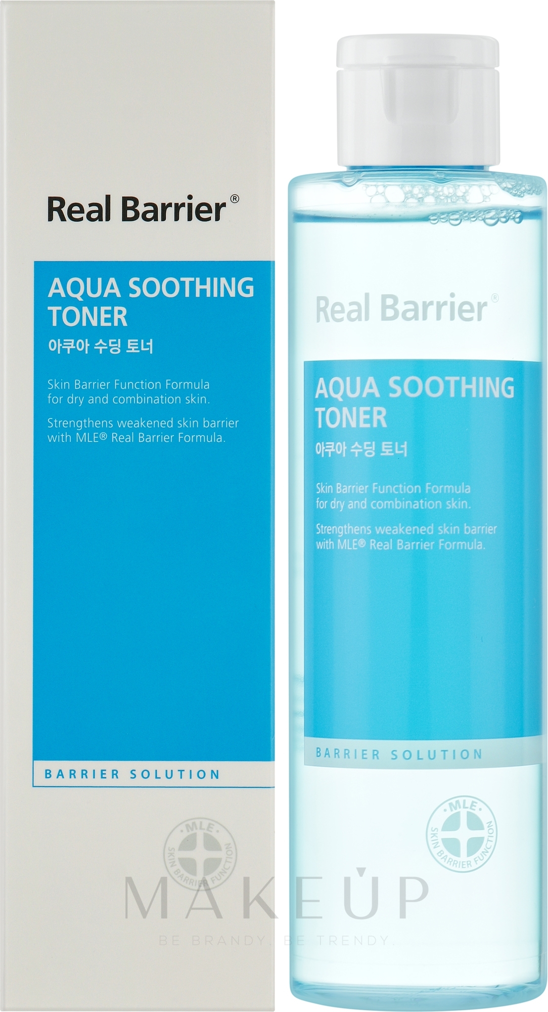 Beruhigender Toner - Real Barrier Aqua Soothing Toner — Bild 190 ml