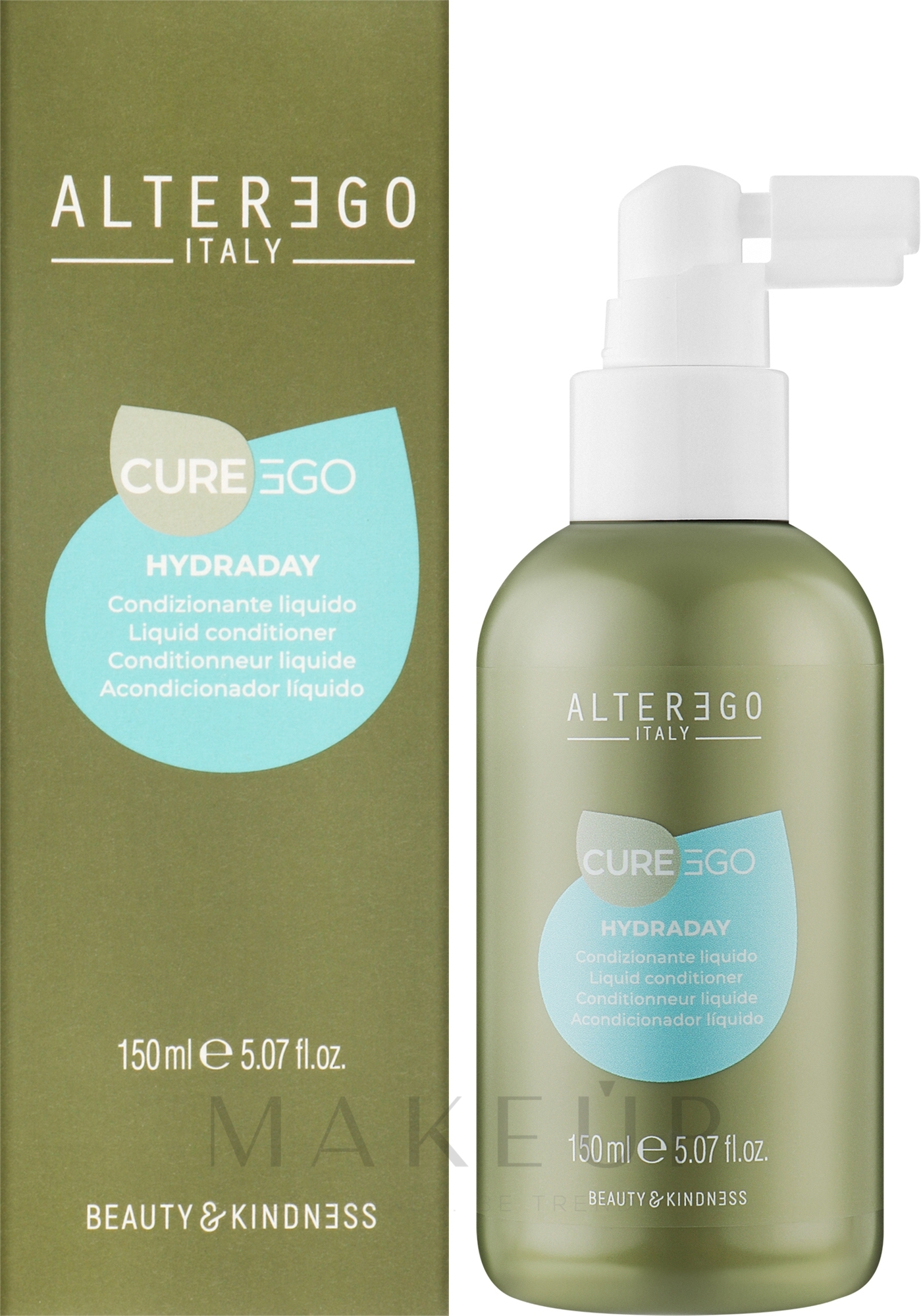 Flüssige Haarspülung - Alter Ego CureEgo Hydraday Liquid Conditioner — Bild 150 ml