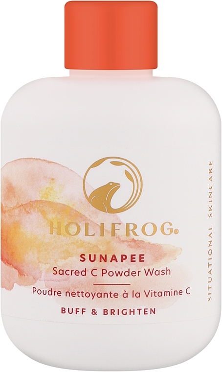 Enzymatisches Aufhellungspulver - HoliFrog Sunapee Sacred-C Brightening Powder Wash — Bild N1