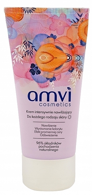 Intensiv feuchtigkeitsspendende Tagescreme für das Gesicht - Amvi Cosmetics Face Cream — Bild N1